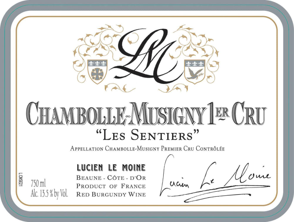 Lucien Le Moine Chambolle-Musigny Sentiers Premier Cru 2022