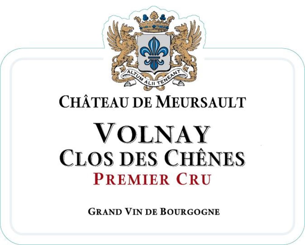Chateau de Meursault Volnay Clos des Chenes Premier Cru 2020