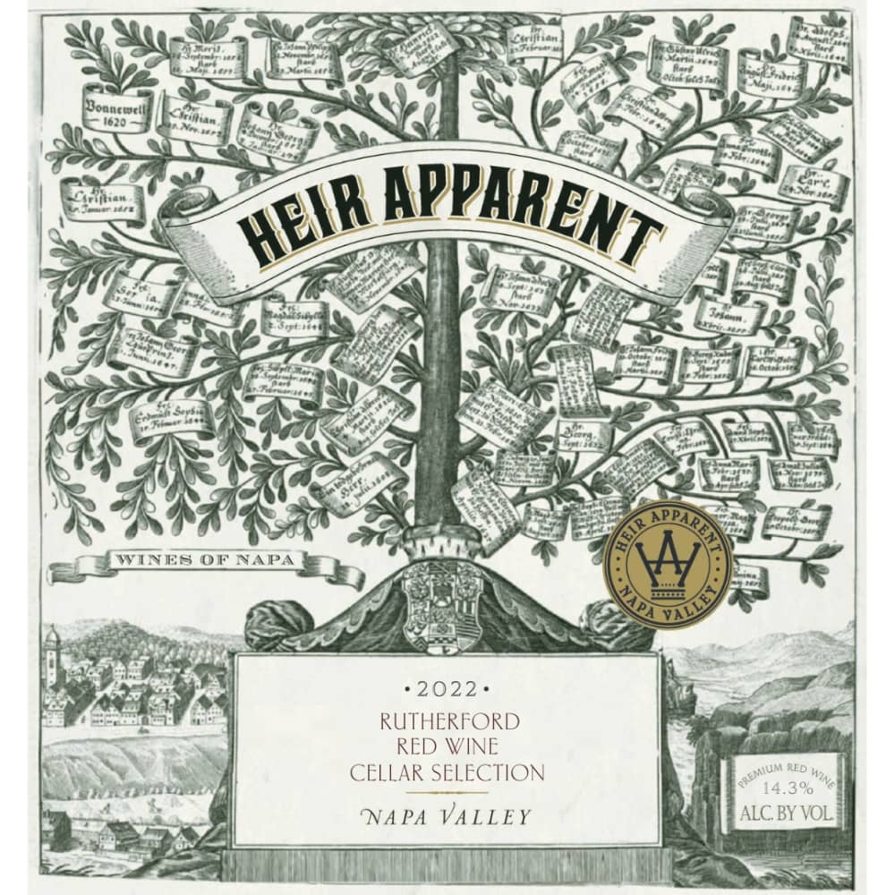 Heir Apparent Rutherford Cellar Selection Red Wine 2022