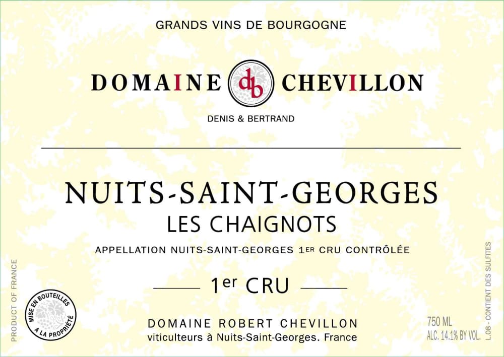 Domaine Robert Chevillon Nuits-Saint-Georges Les Chaignots Premier Cru 2023