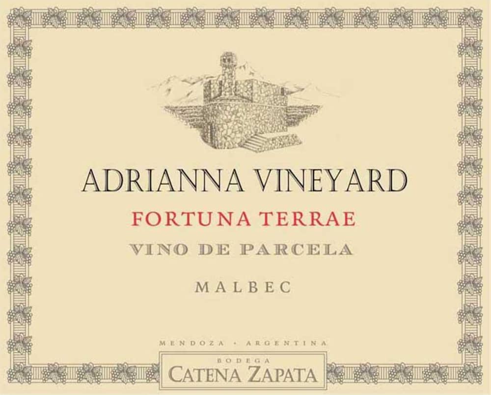 Catena Zapata Adrianna Vineyard Fortuna Terrae Malbec 2022