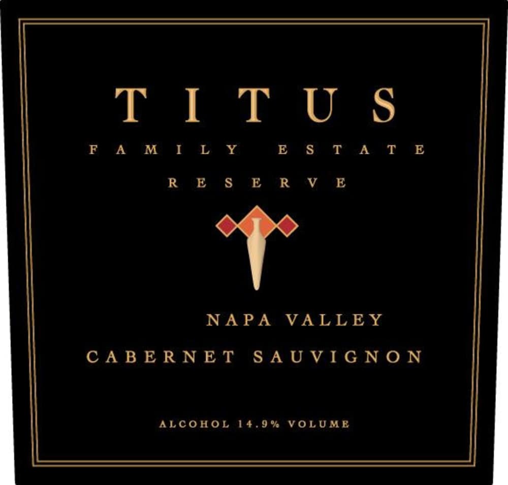 Titus Reserve Cabernet Sauvignon 2021