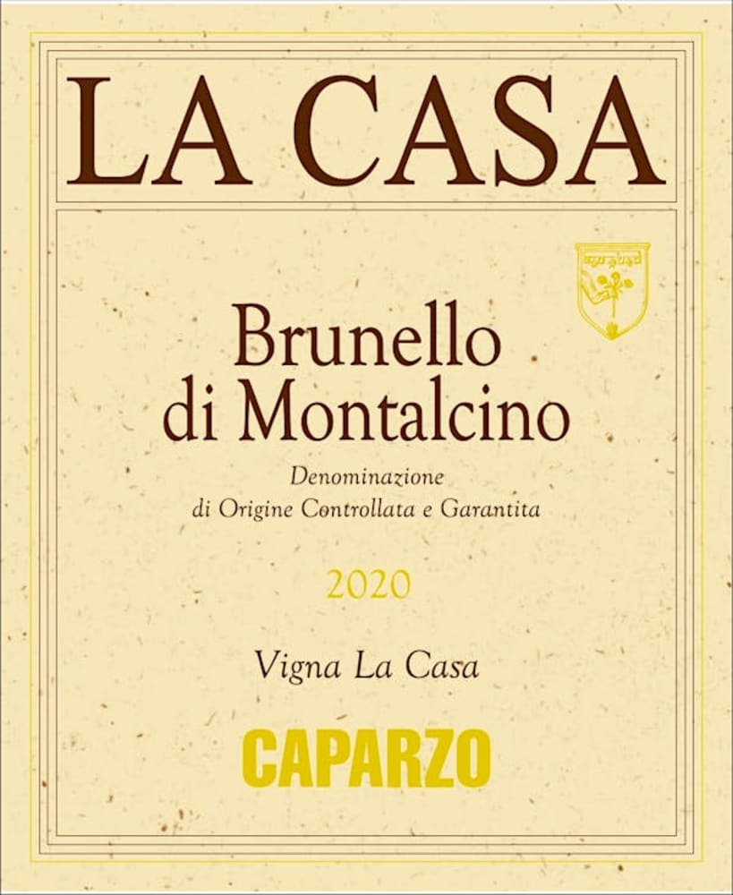 Caparzo Brunello di Montalcino Vigna La Casa 2020 (75cl)