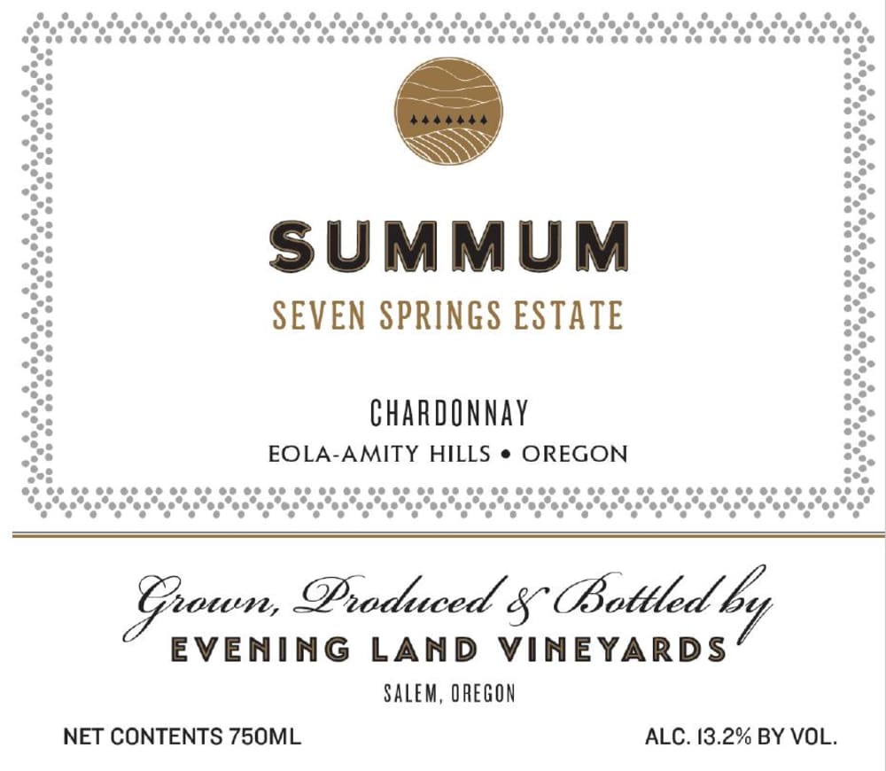 Evening Land Seven Springs Vineyard Summum Chardonnay 2022