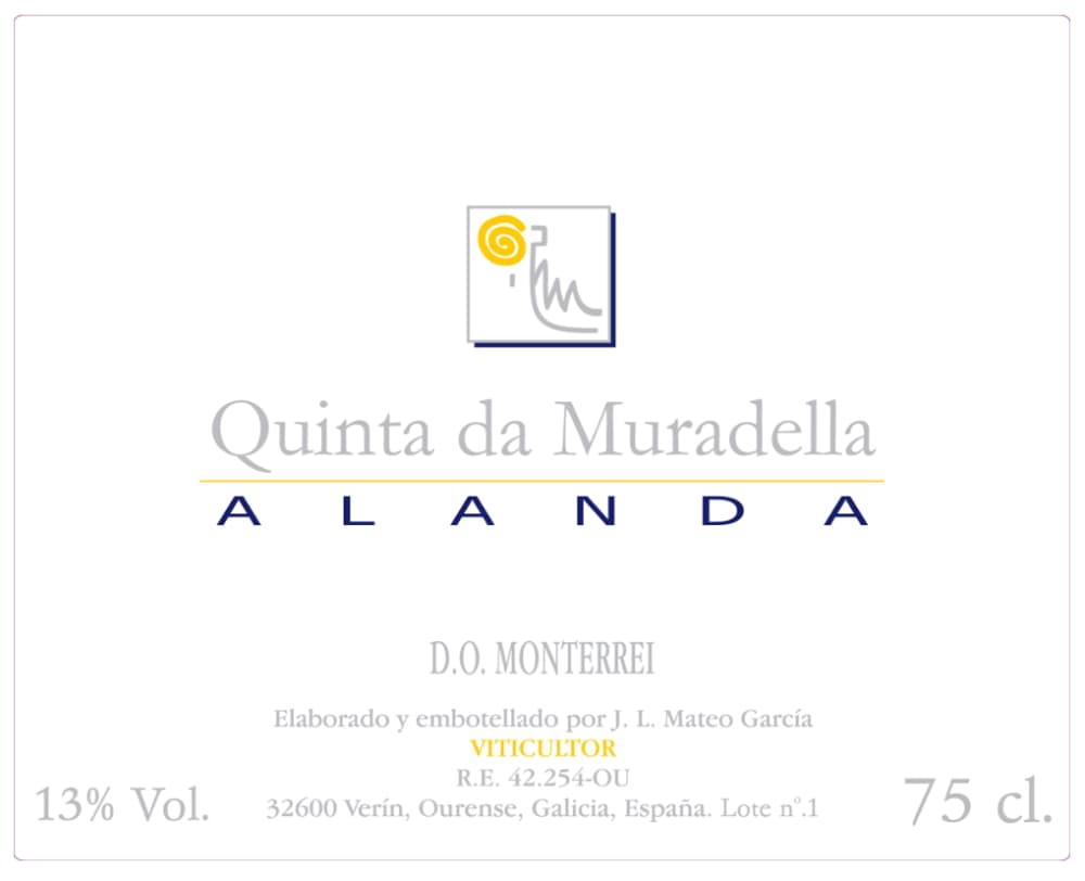 Quinta da Muradella Alanda Tinto 2018