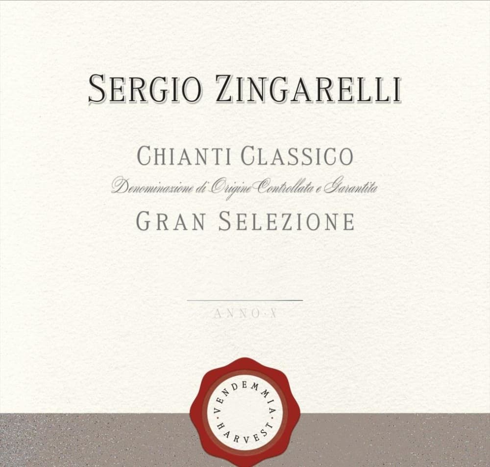 Zingarelli Sergio Zingarelli Chianti Classico Gran Selezione 2018