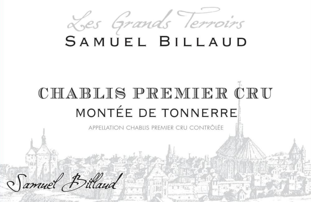 Samuel Billaud Chablis Montee de Tonnerre Premier Cru 2023 (75cl)