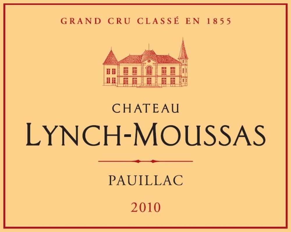 Chateau Lynch-Moussas 2010