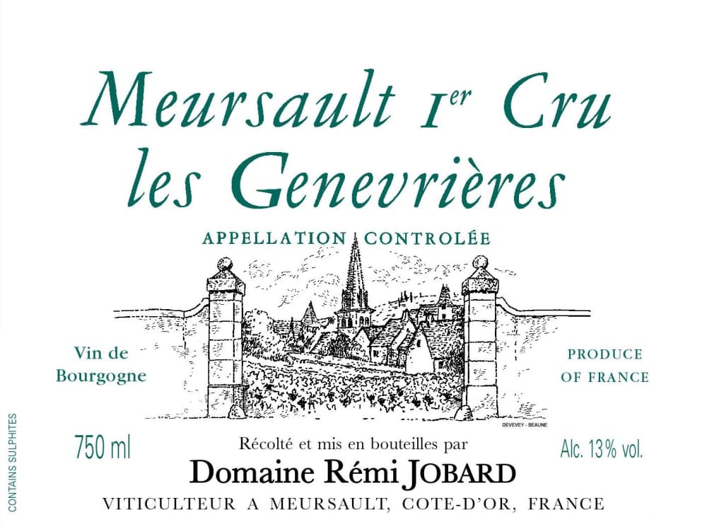 Domaine Remi Jobard Meursault Premier Cru 2023