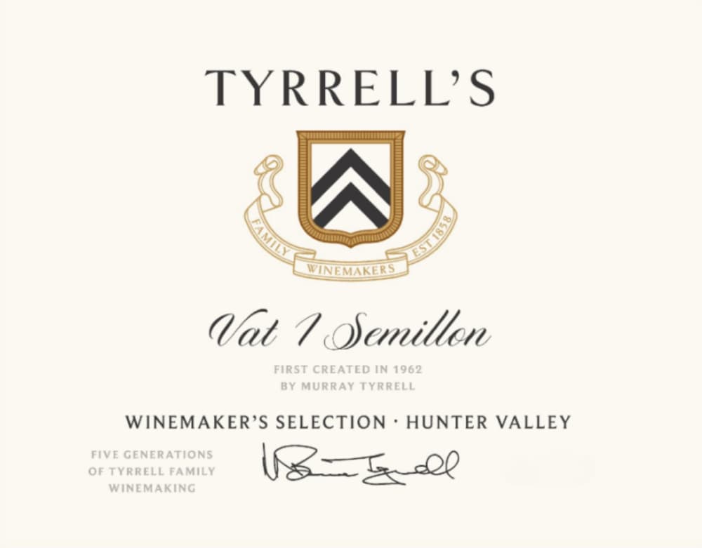 Tyrrell's Vat 1 Semillon 2018