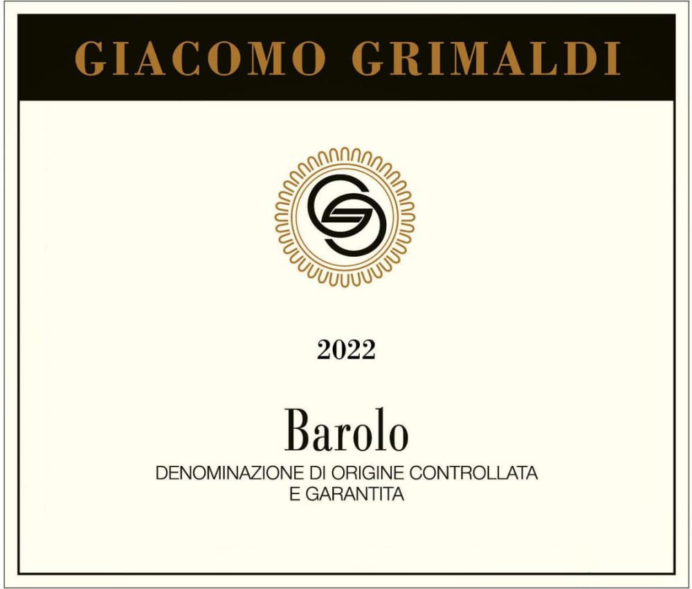 Giacomo Grimaldi Barolo 2022