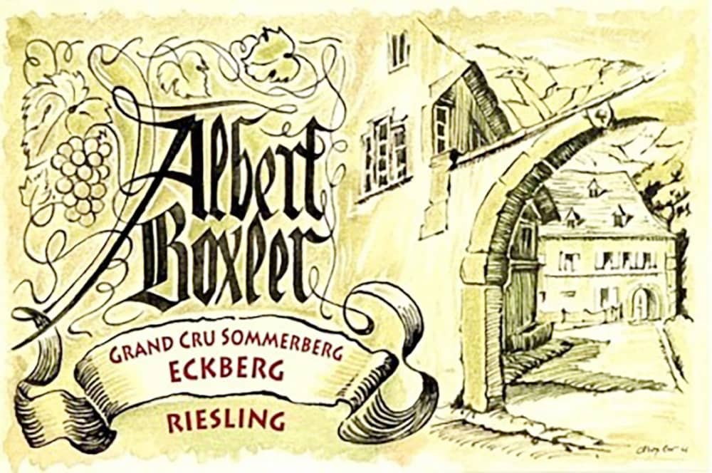 Albert Boxler Riesling Grand Cru Sommerberg Eckberg 2022