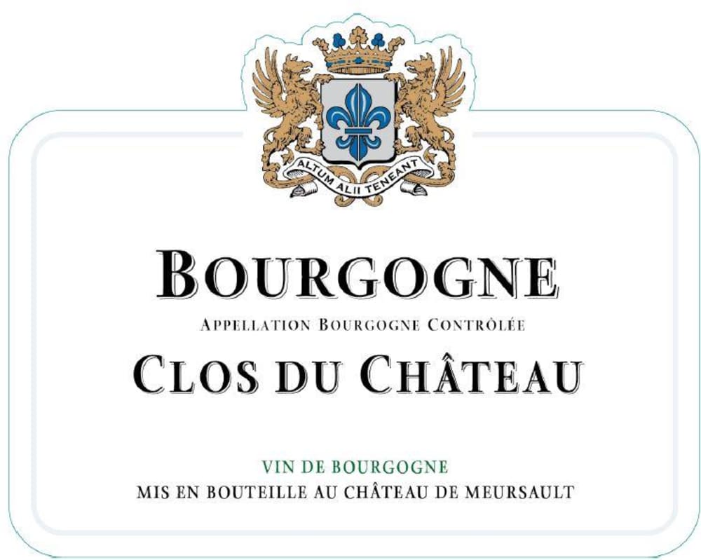 Chateau de Meursault Bourgogne Clos Du Chateau Chardonnay 2022