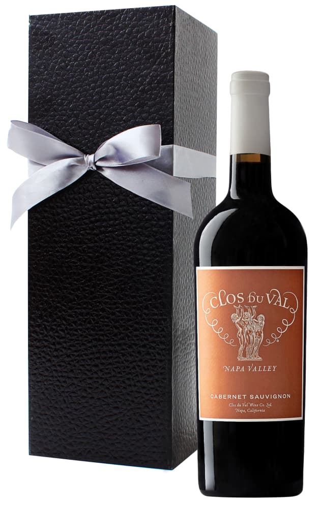 Clos Du Val Napa Valley Cabernet Sauvignon with Black Gift Box