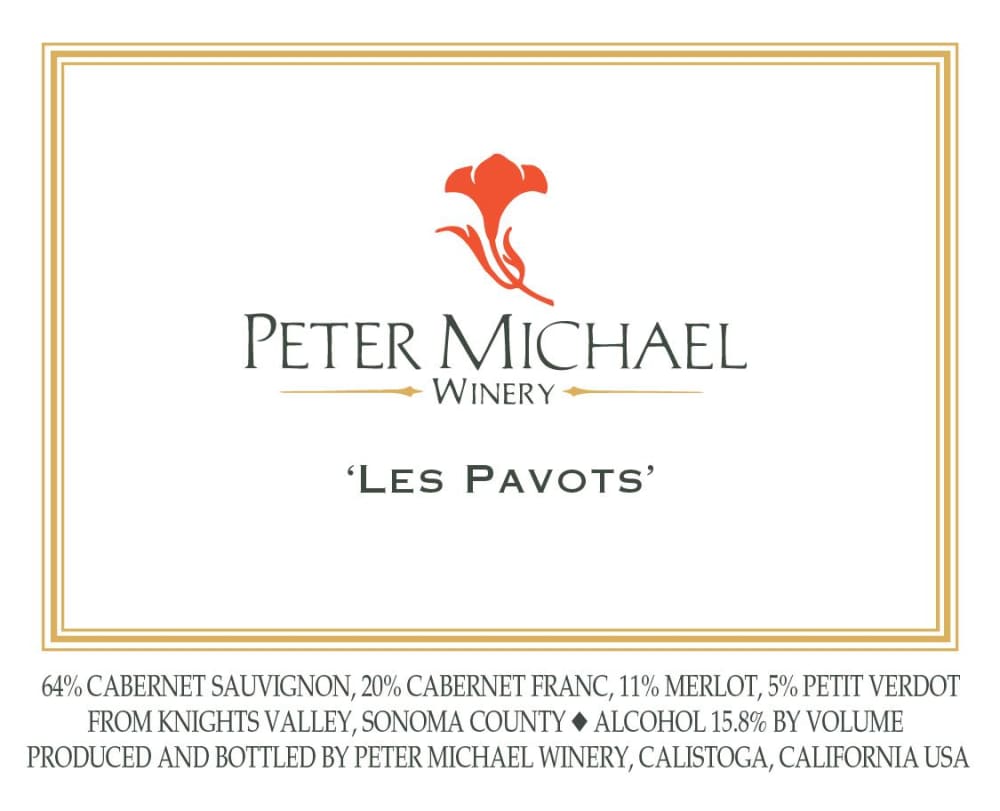 Peter Michael Les Pavots 2022