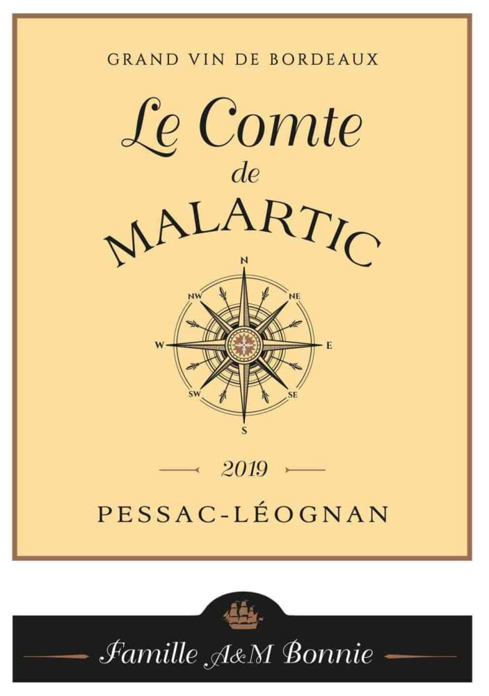 Chateau Malartic-Lagraviere Le Comte de Malartic 2019