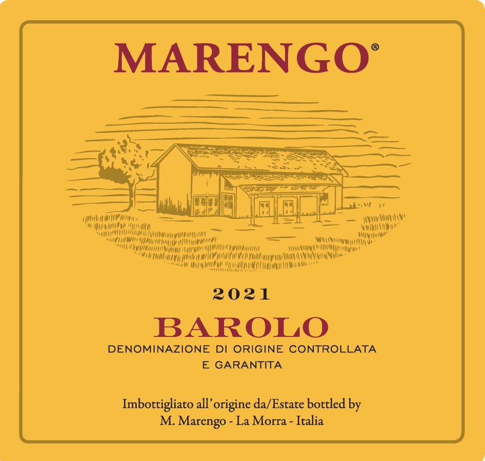 M. Marengo Barolo 2021 Wine (75cl) product image