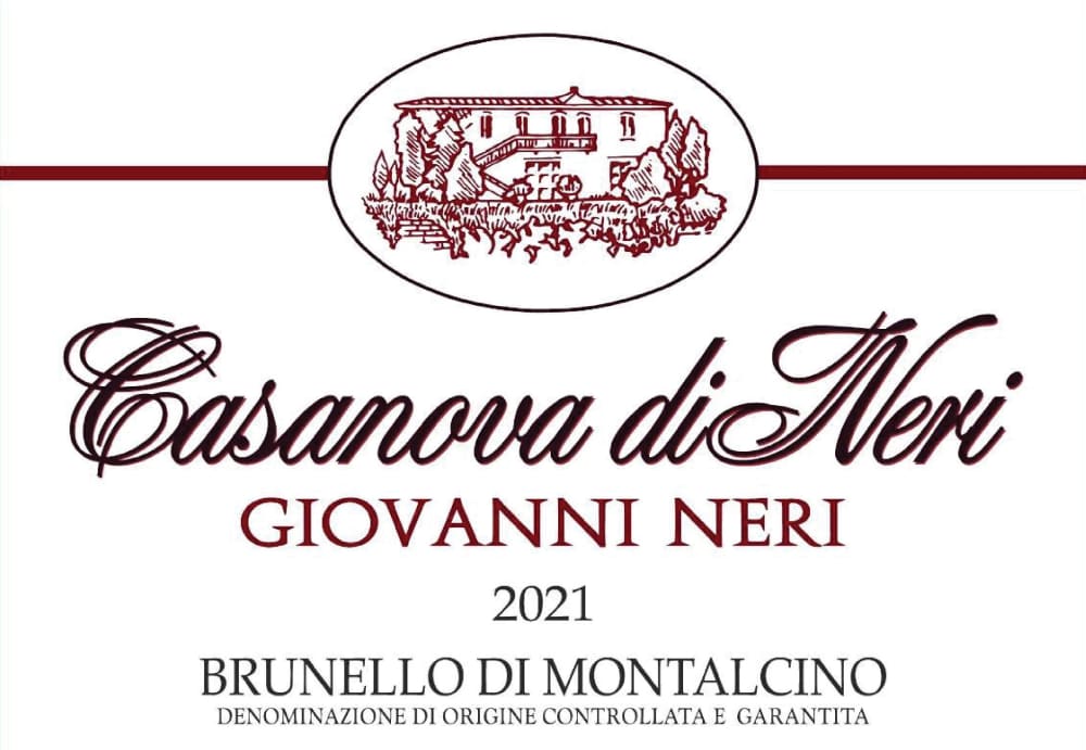 Casanova di Neri Giovanni Neri Brunello di Montalcino 2021