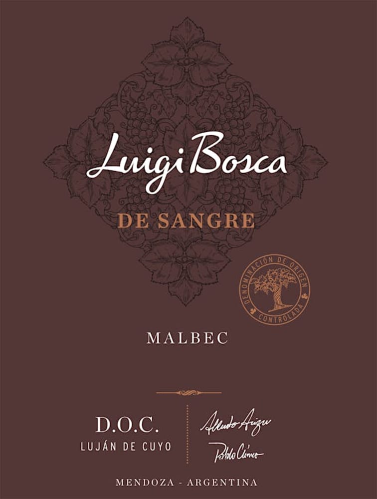 Luigi Bosca Lujan de Cuyo De Sangre Malbec 2024