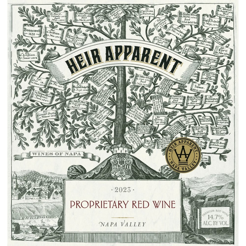 Heir Apparent Napa Valley Proprietary Red Wine 2023 (75cl) product image