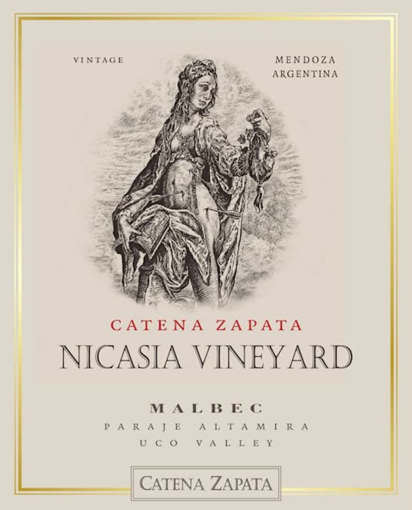 Catena Zapata Nicasia Vineyard Malbec 2022 Wine (75cl) product image