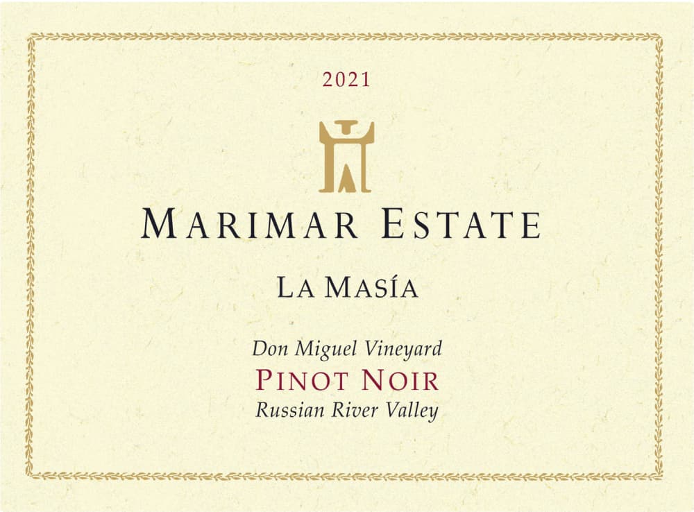 Marimar Estate La Masia Pinot Noir 2021