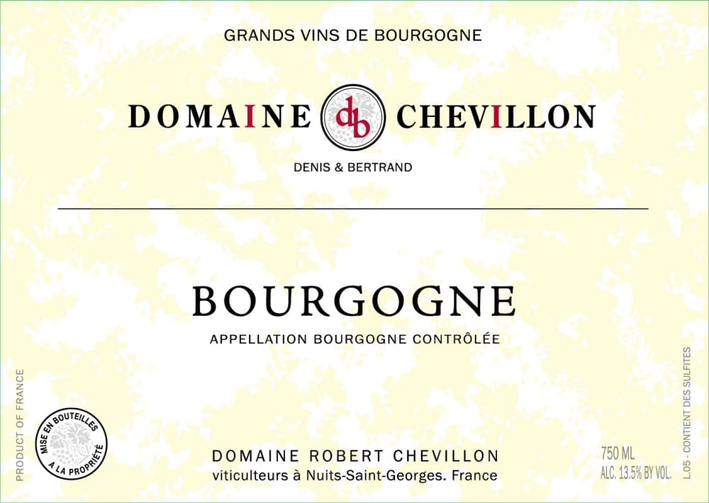 Domaine Robert Chevillon Bourgogne Pinot Noir 2023 (75cl)