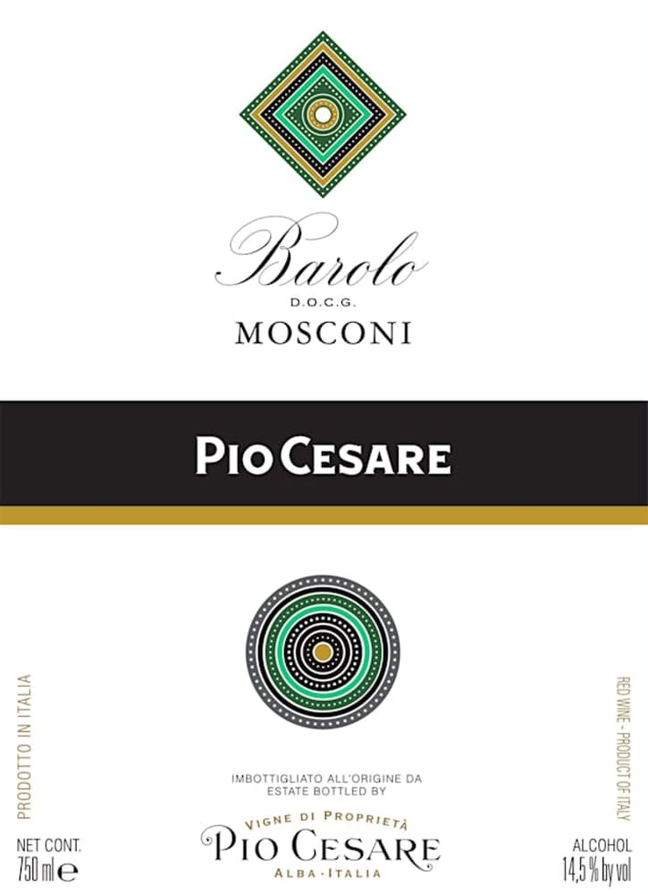 Pio Cesare Barolo Mosconi 2021 Wine (75cl) product image