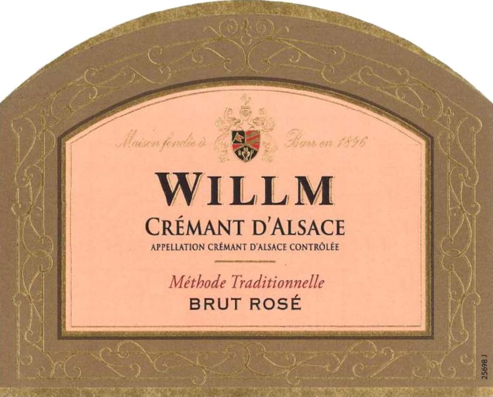 Willm Cremant d'Alsace Brut Rose