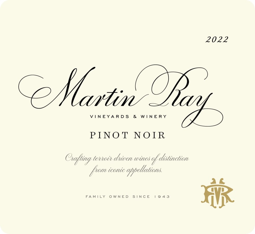 Martin Ray Sonoma-Monterey Pinot Noir