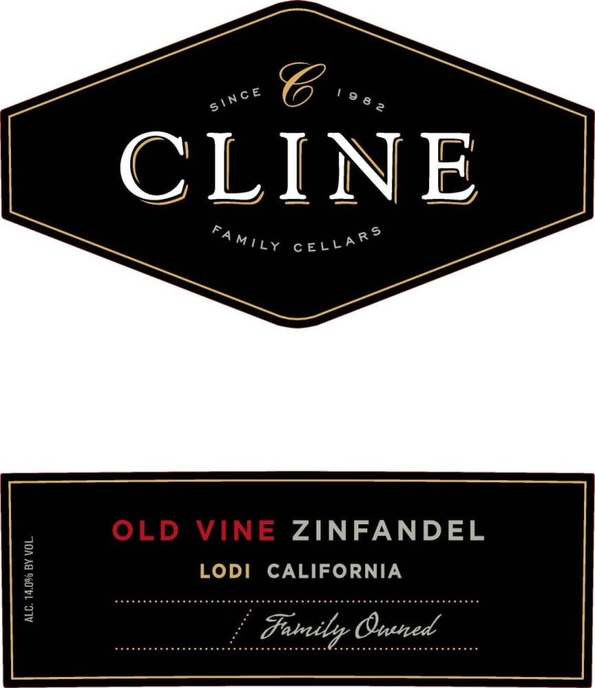 Cline Lodi Old Vine Zinfandel (375ML half-bottle) 2019