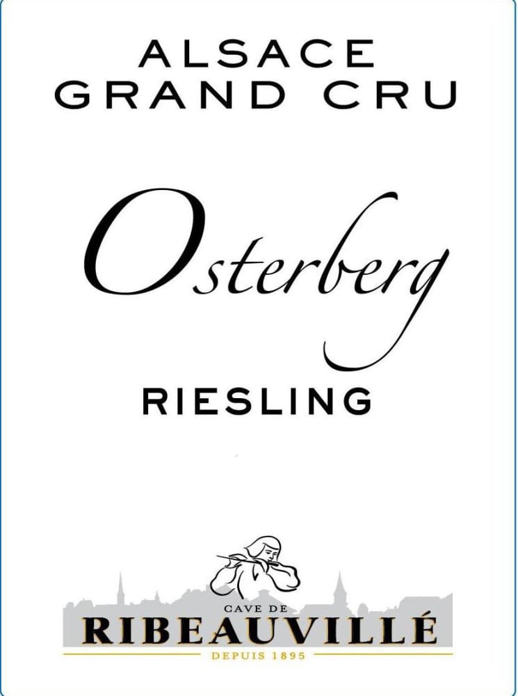 Cave de Ribeauville Riesling Osterberg Grand Cru 2016