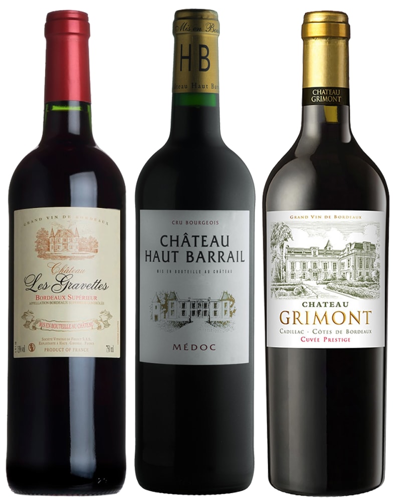 90 Point Bordeaux Wine Gift Set