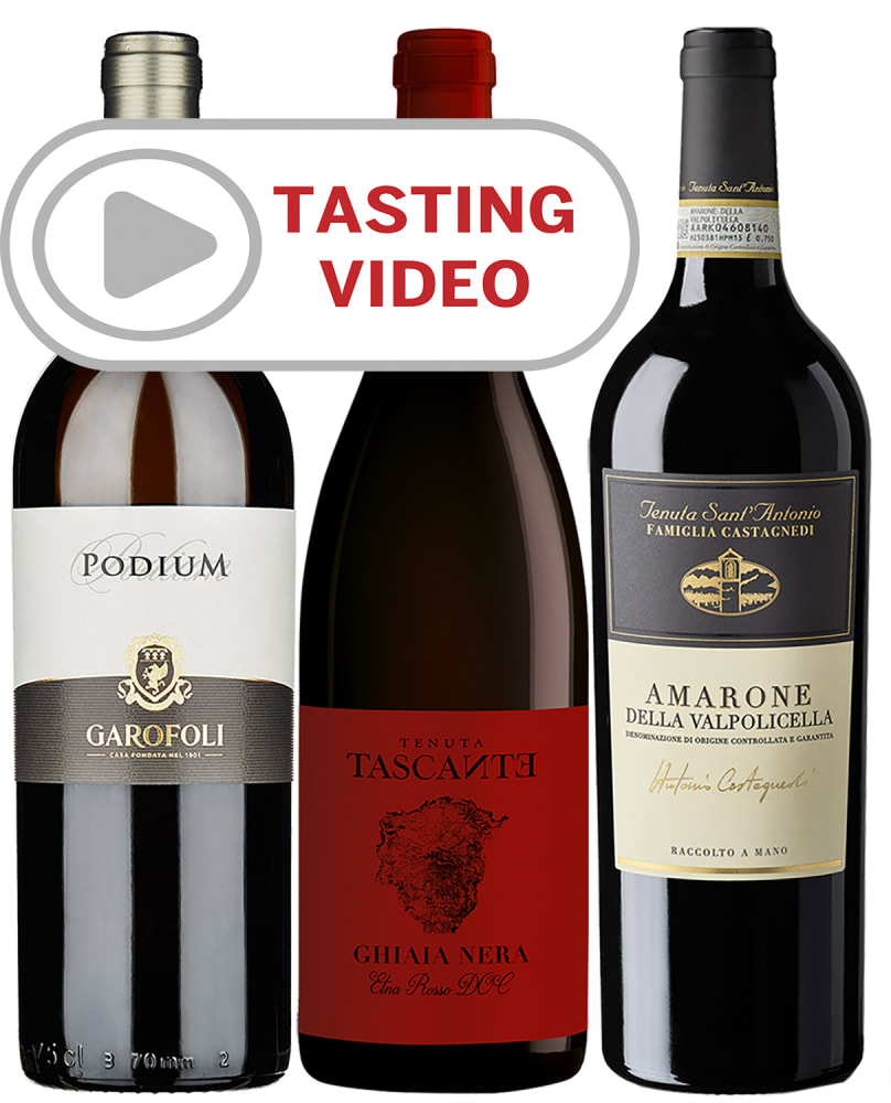 Italian Wine Tasting Set with Tasting Video