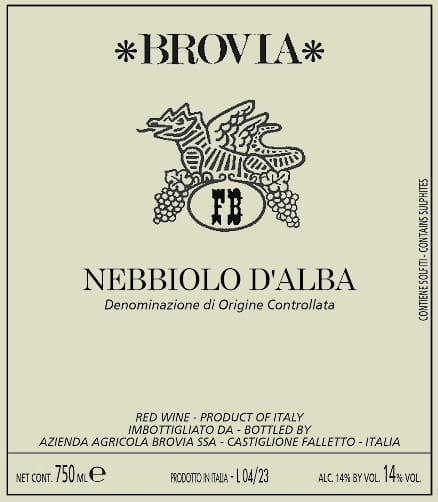 Brovia Nebbiolo d'Alba 2021