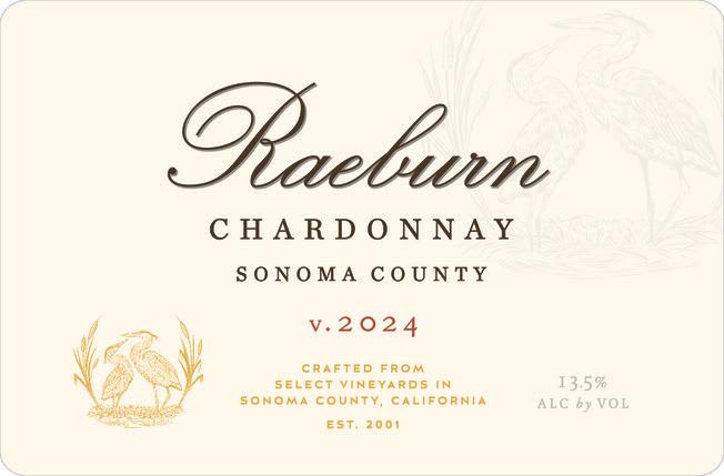 Raeburn Sonoma County Chardonnay 2024 Wine (75cl) product image