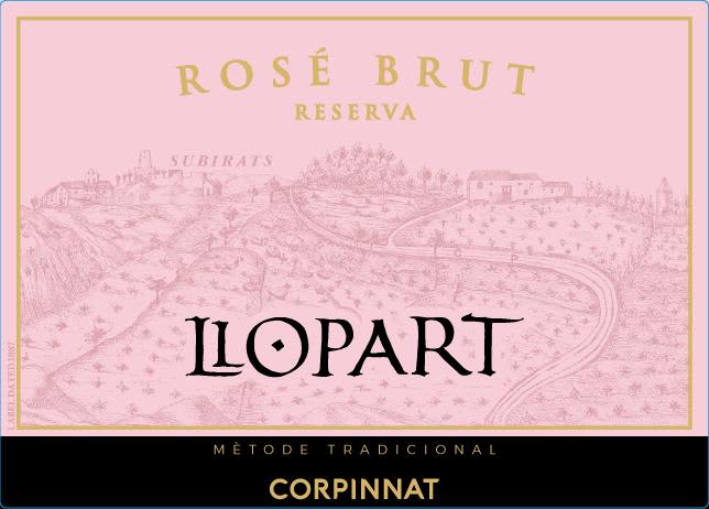 Llopart Brut Reserva Rose Corpinnat 2022