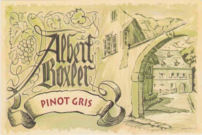 Albert Boxler Pinot Gris 2022