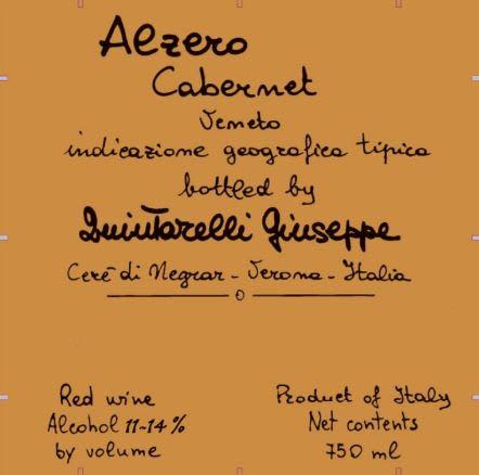 Giuseppe Quintarelli Alzero Cabernet 2017