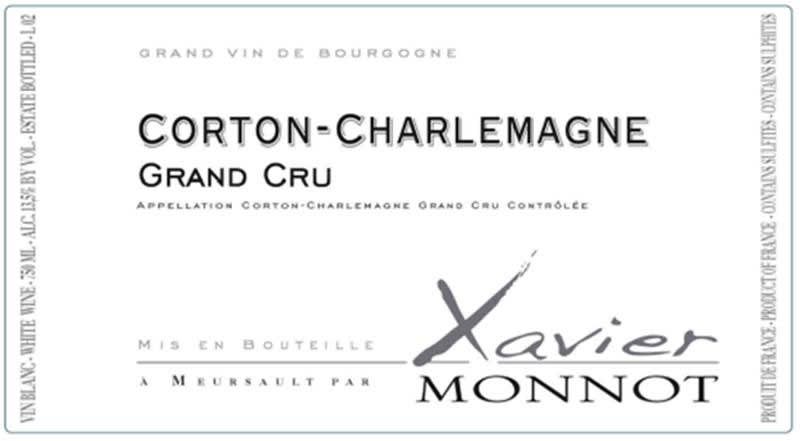 Xavier Monnot Corton Charlemagne Grand Cru 2023