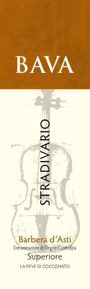 Bava Stradivario Barbera d'Asti Superiore 2011 (75cl)
