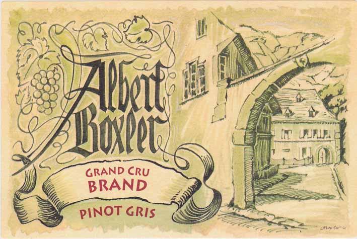 Albert Boxler Pinot Gris Grand Cru Brand 2021 Wine (75cl) product image