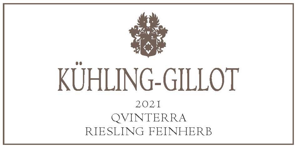 Kuhling-Gillot Qvinterra Riesling Feinherb 2021
