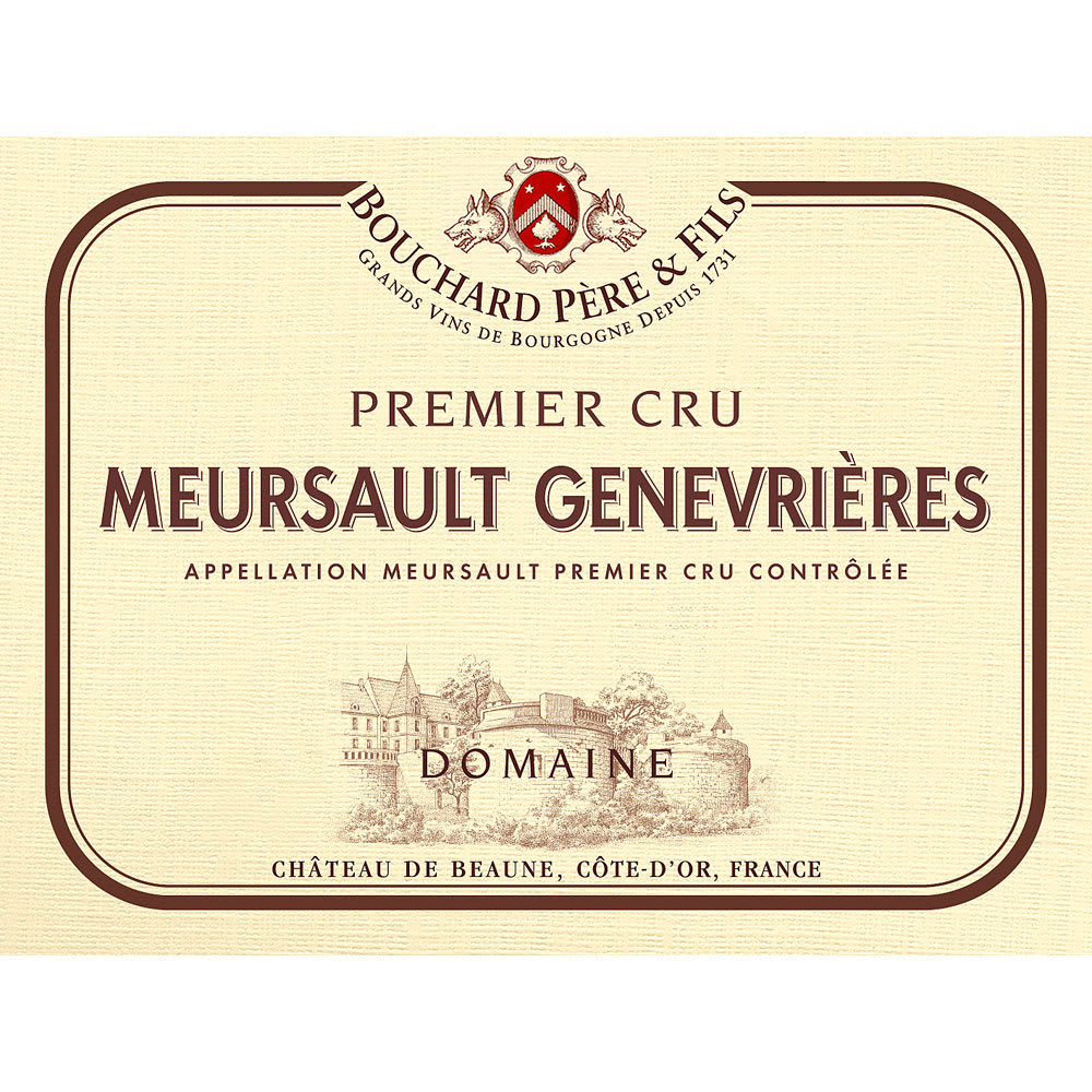 Bouchard Pere & Fils 2013 Meursault Genevrieres Premier Cru - Chardonnay White Wine at Wine.com