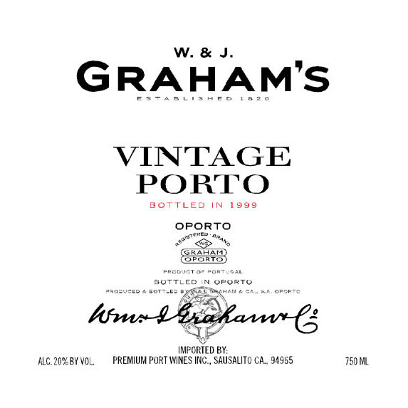 Graham's 2000 Vintage Port (375ML half-bottle) - Dessert Wine at Wine.com
