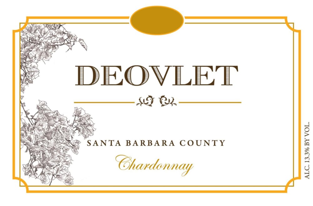 Deovlet 2016 Santa Barbara County Chardonnay - White Wine at Wine.com
