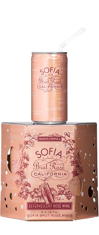 Francis Ford Coppola Sofia Mini Brut Rose 4-Pack