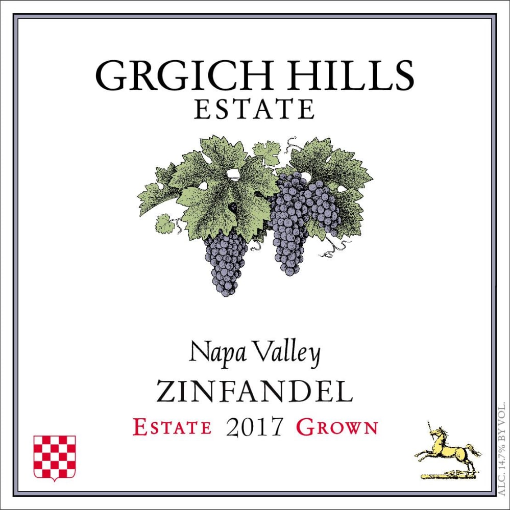 Grgich Hills Estate 2017 Zinfandel (375ML half-bottle) - Red Wine at Wine.com