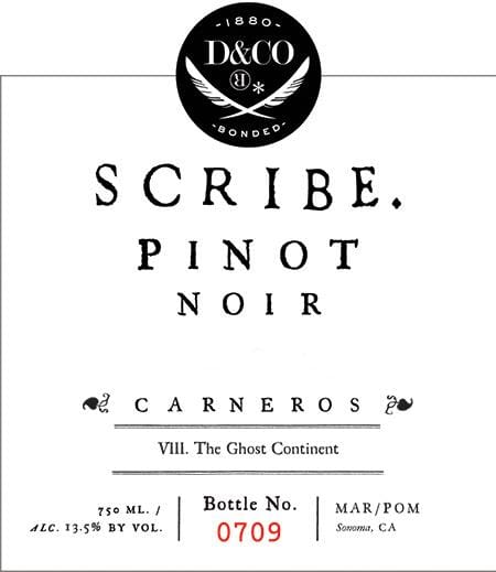 Scribe 2017 Carneros Pinot Noir - Red Wine at Wine.com