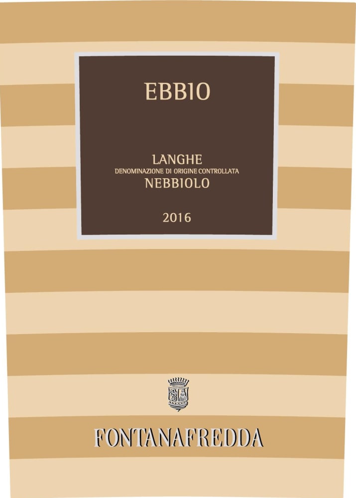 Fontanafredda 2016 Ebbio Nebbiolo - Red Wine at Wine.com